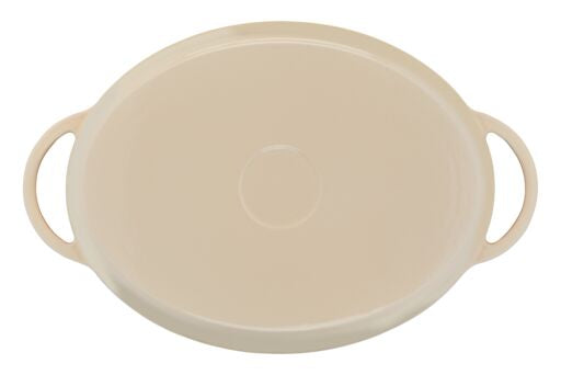 Faitout 34x26cm Fonte Lov Beige