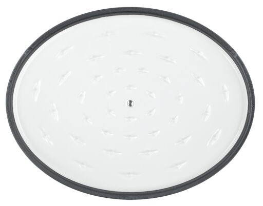 Faitout 34x26cm Fonte Lov Beige