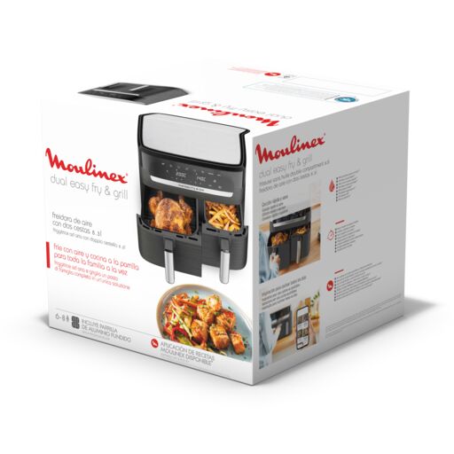 Friteuse sans huile Dual Easy Fry & Grill