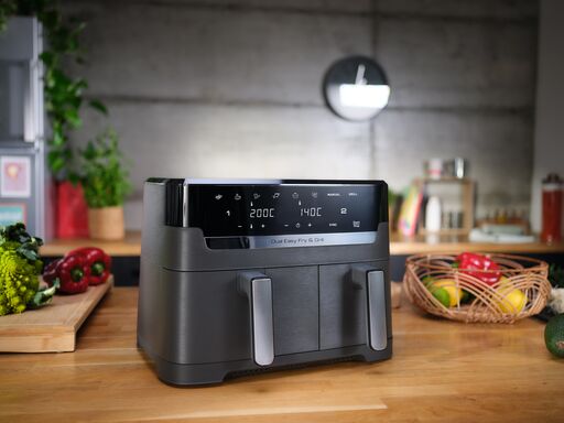 Friteuse sans huile Dual Easy Fry & Grill