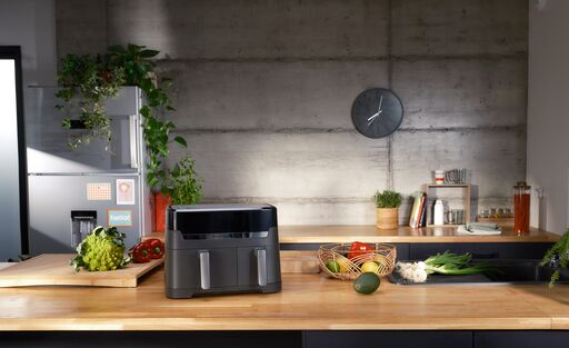 Friteuse sans huile Dual Easy Fry & Grill