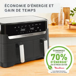 Friteuse sans huile Dual Easy Fry & Grill