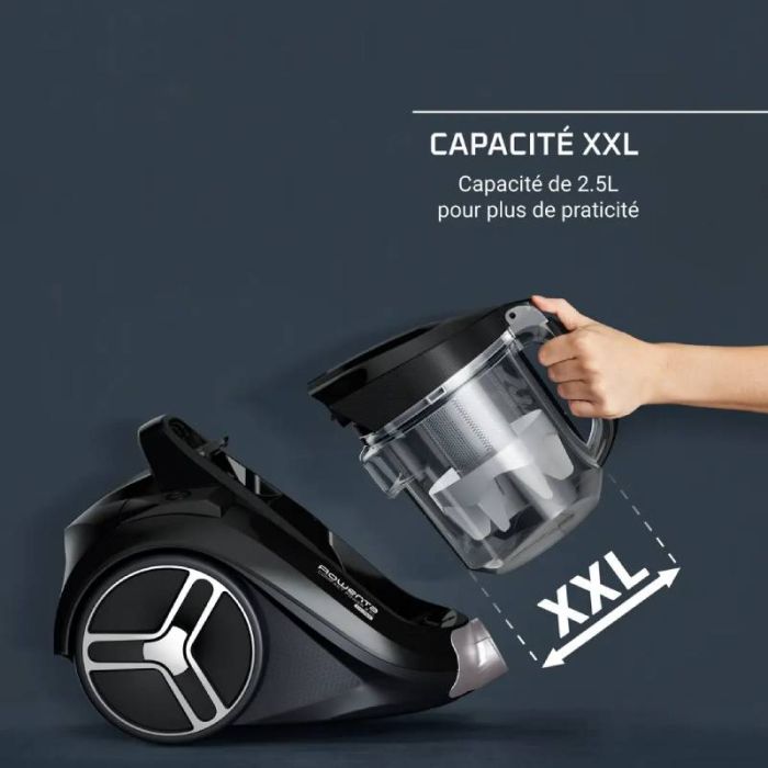 Aspirateur Sans Sac ROWENTA Compact Power XXL 900W Rouge