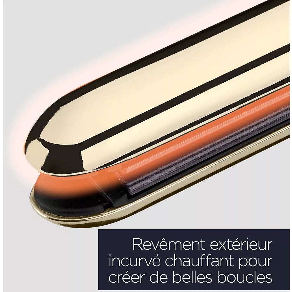 Lisseur Cheveux Black Onyx 2 en 1