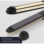 Lisseur Cheveux Black Onyx 2 en 1