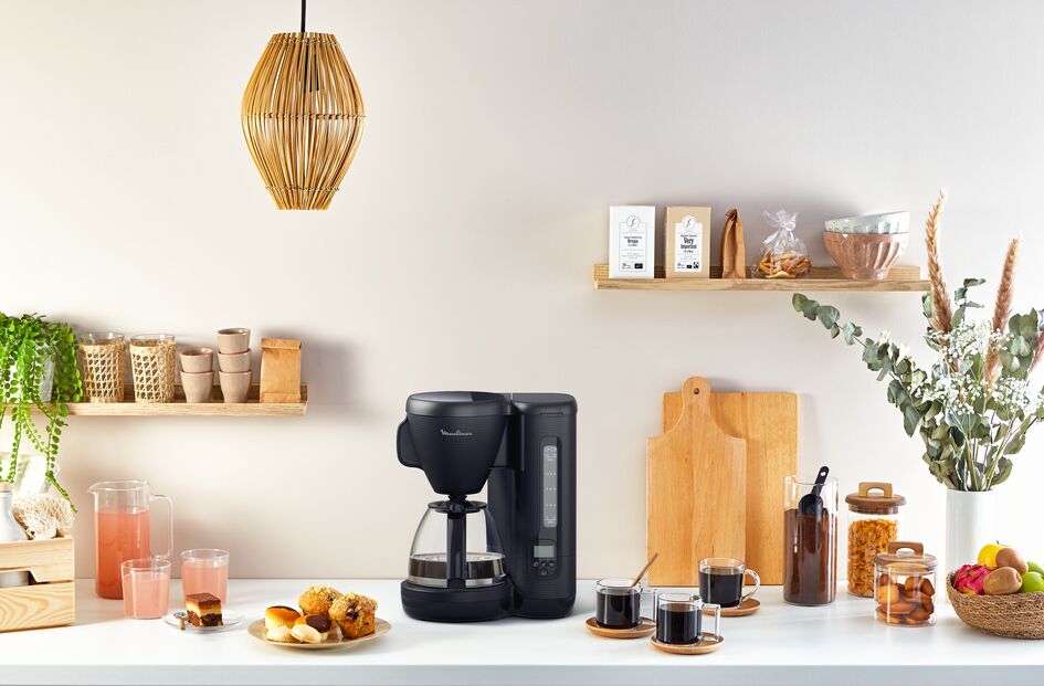 Cafetière Morning Program 15 tasses Noir