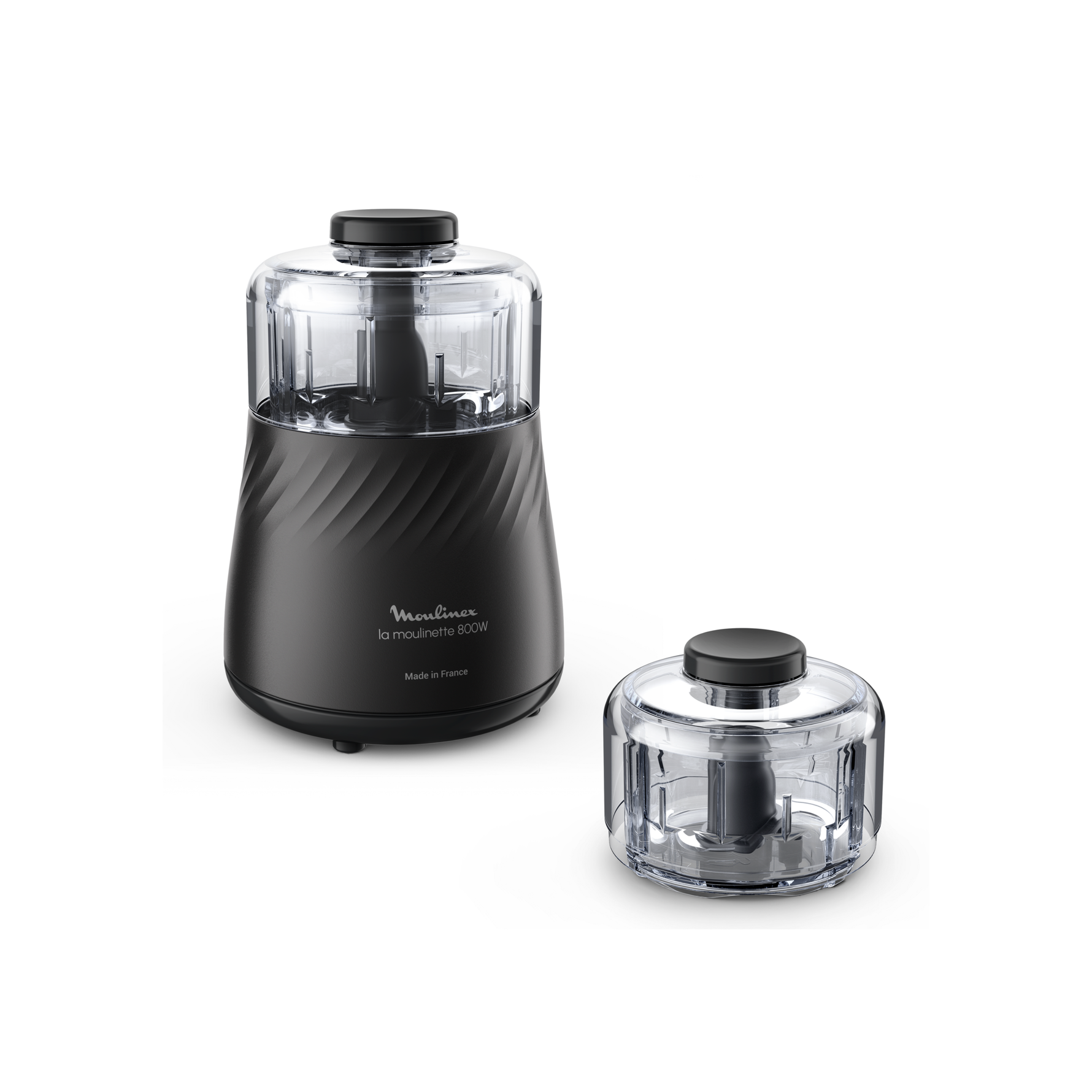 Moulinette Multifonction 1000W Noir + Bol Gratuit