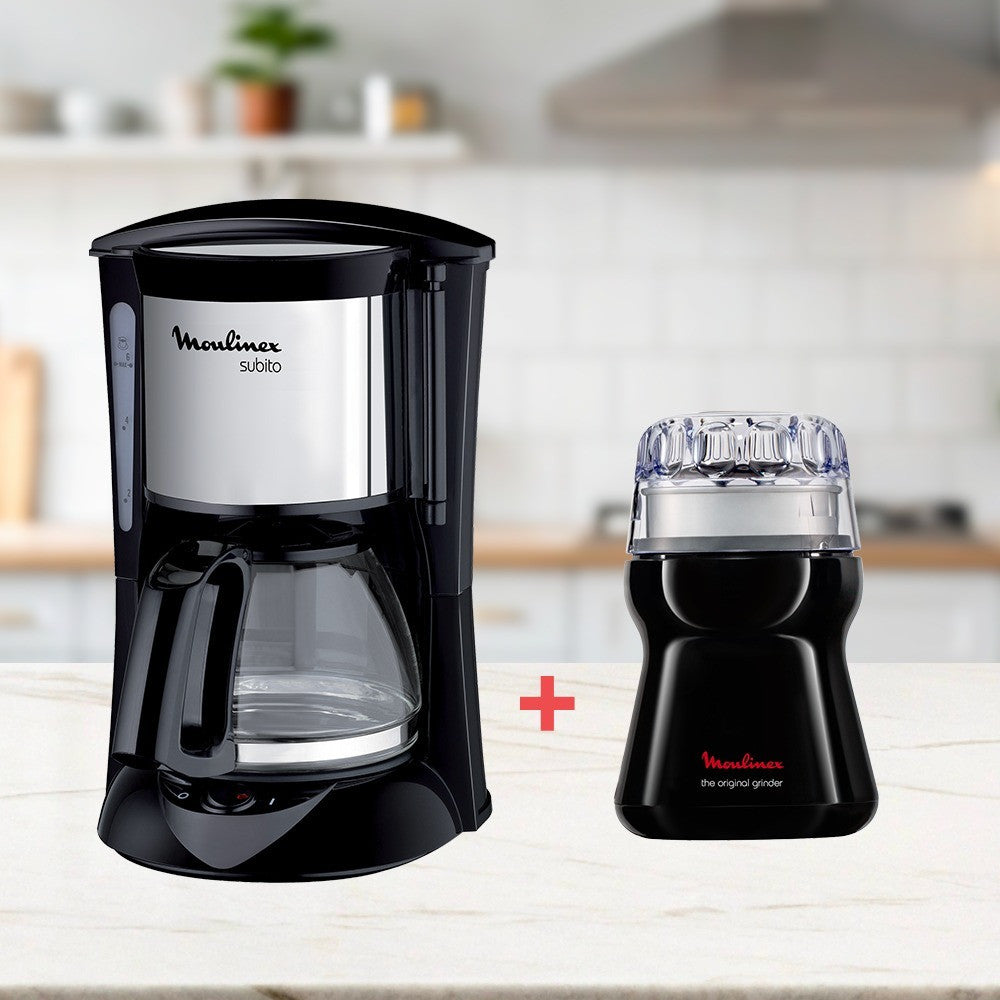 Pack Cafetière + Moulin à Café