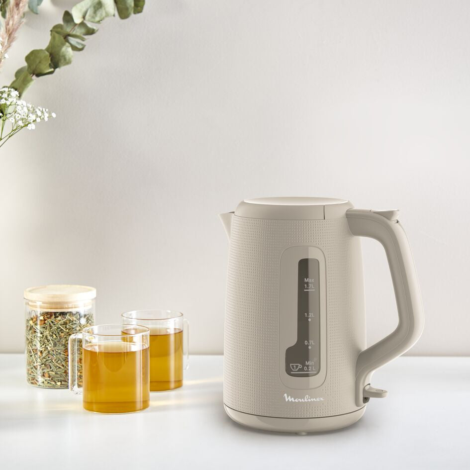 Bouilloire Électrique Morning – 1,7 L Gris Chaud