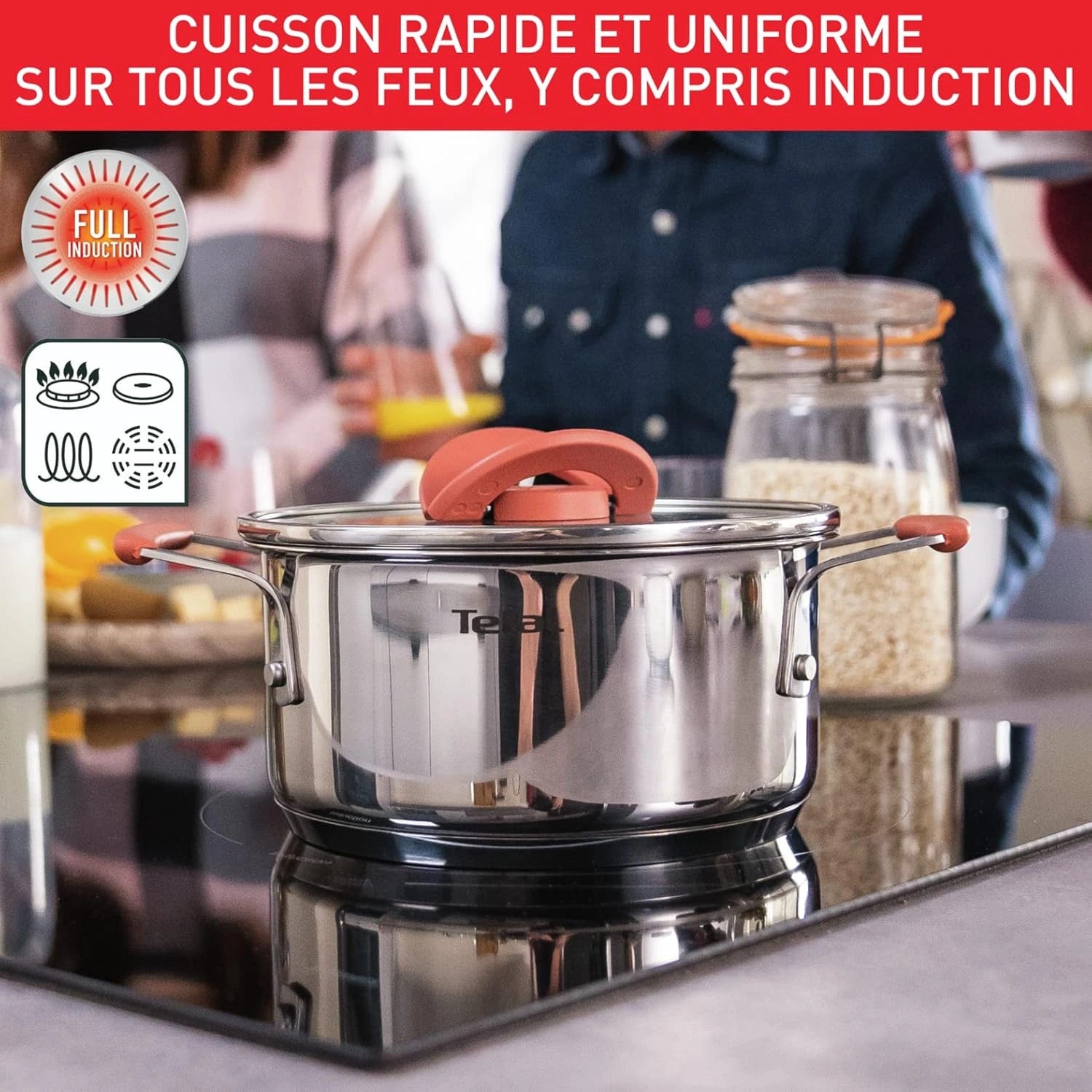Batterie de Cuisine Tefal 13 Pièces