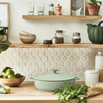 Faitout Peu Profond Fonte LOV Vert (28CM)