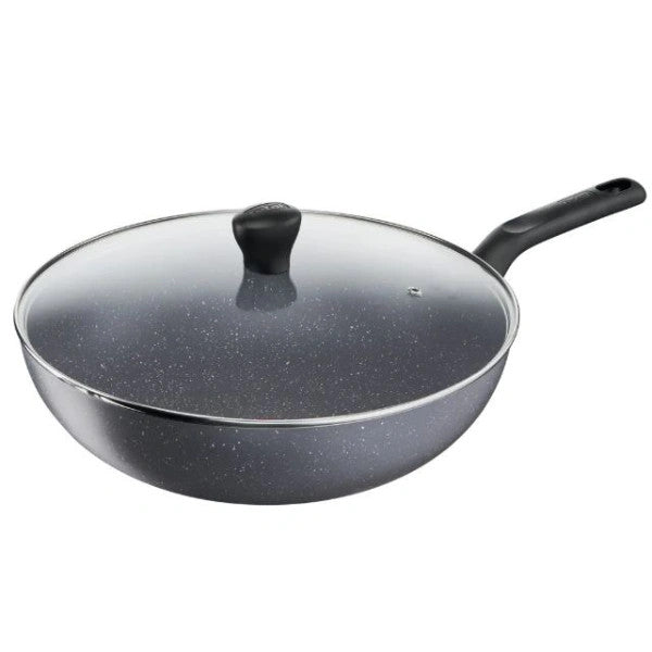 Wok Natura 28 cm avec couvercle