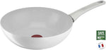 Wok 28cm Natural Chef Ceramique Blanc