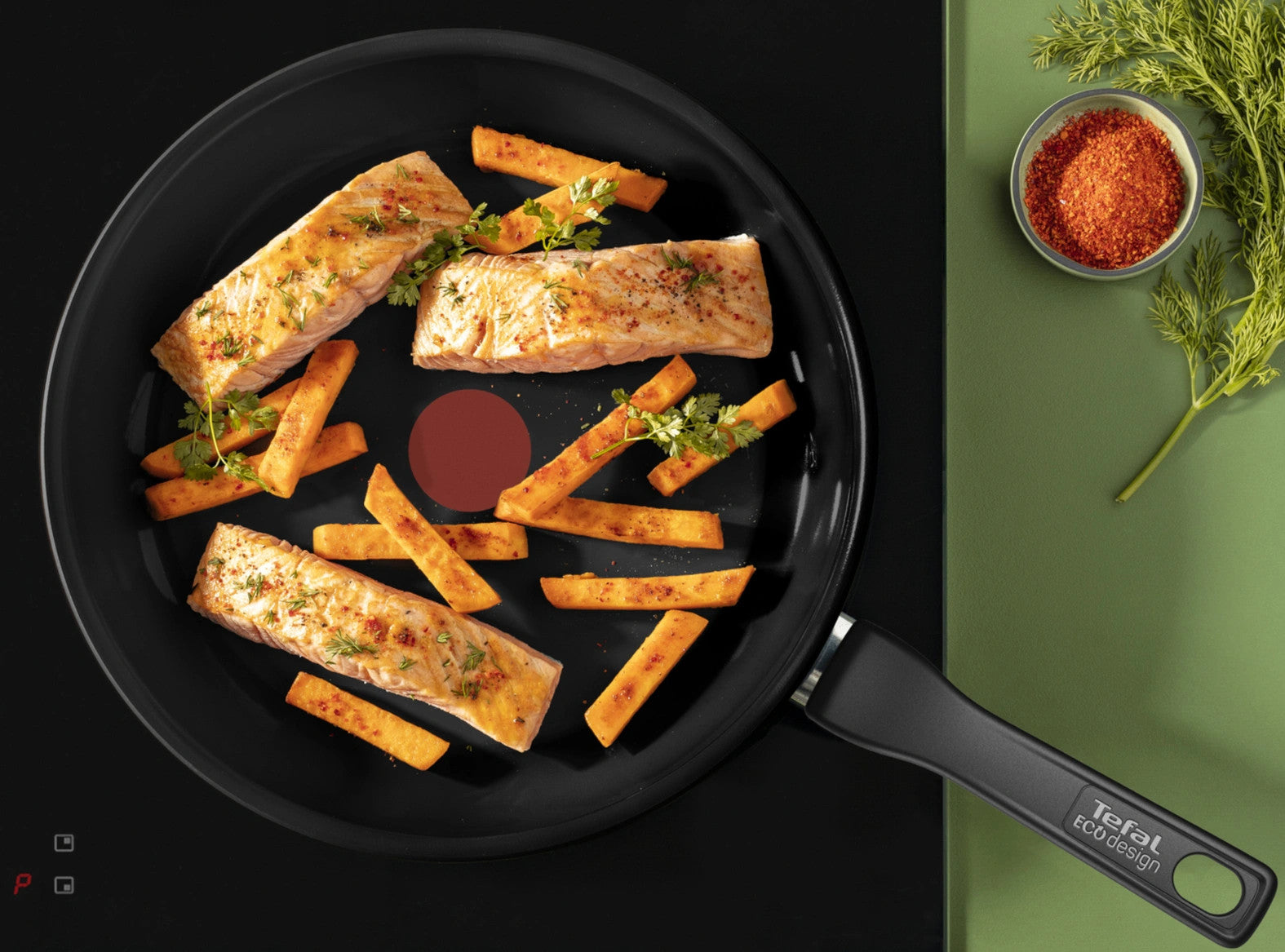 Renew Black Poêle 28cm Céramique Noir