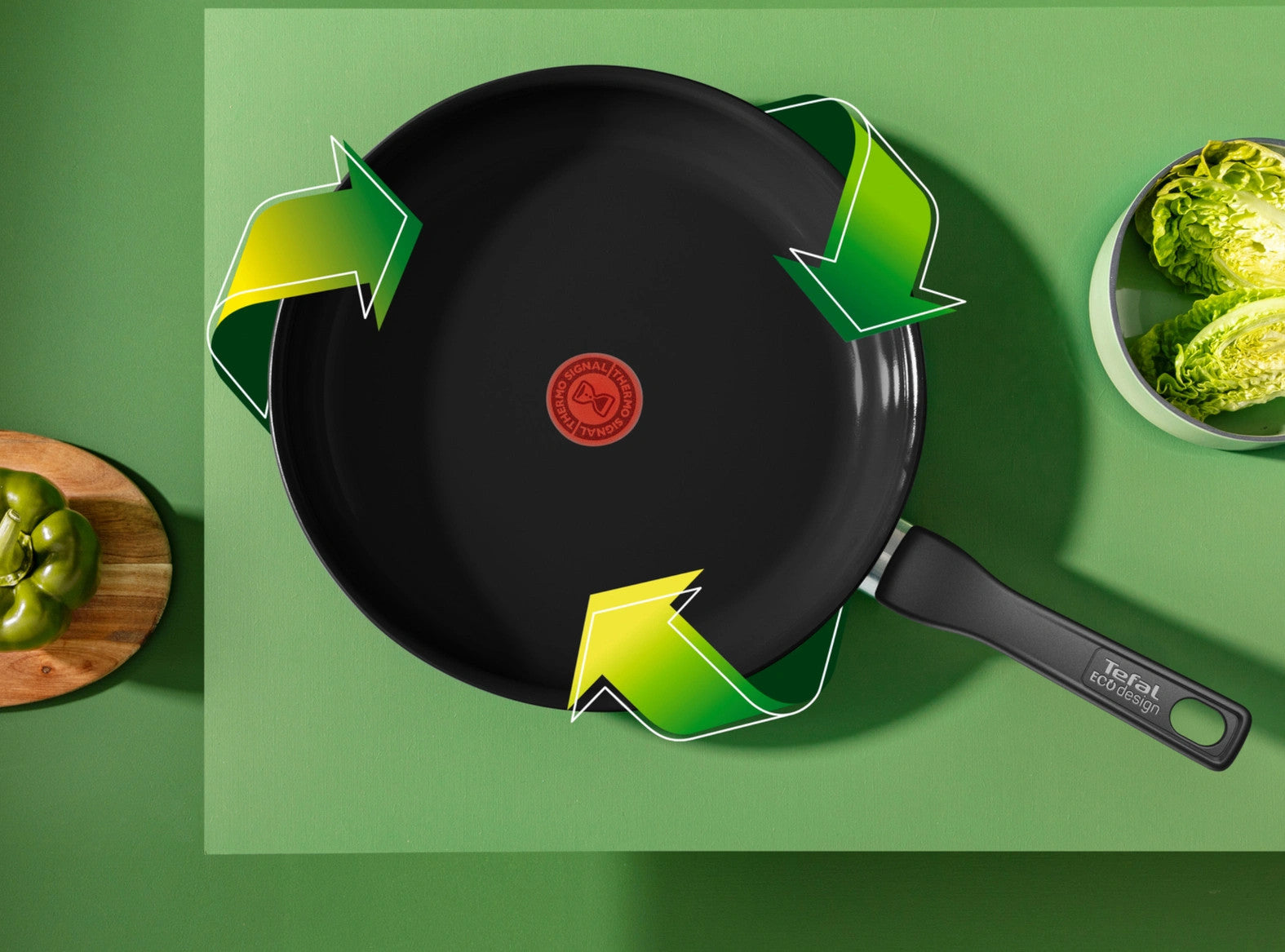 Renew Black Poêle 28cm Céramique Noir