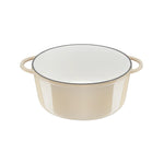 Faitout  Fonte Lov Beige 29cm