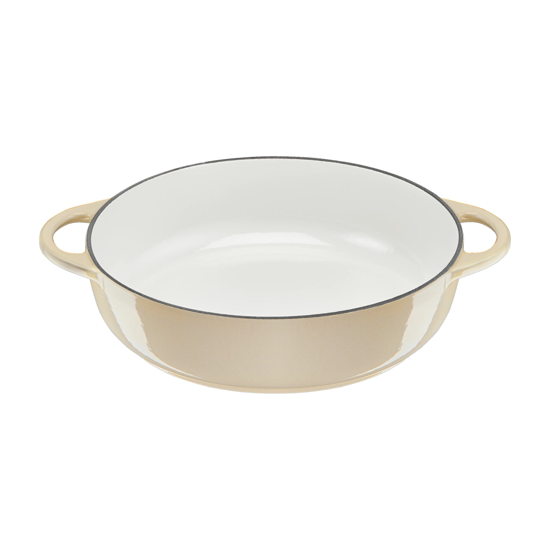 Faitout Cast Iron Lov Peu Profond 28cm