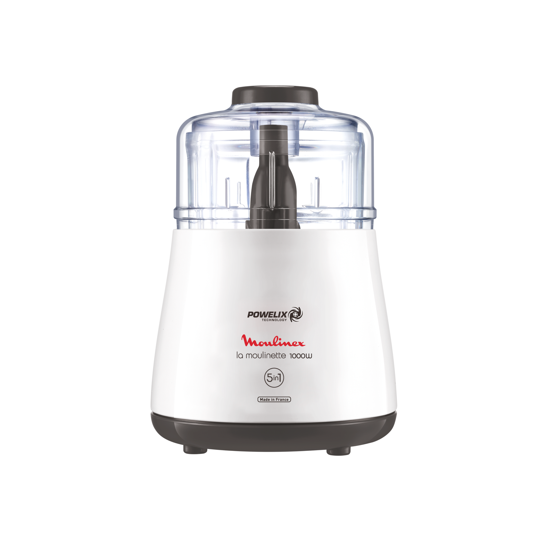 Moulinette Multifonction 1000W Avec Bol 1.5L Blanc