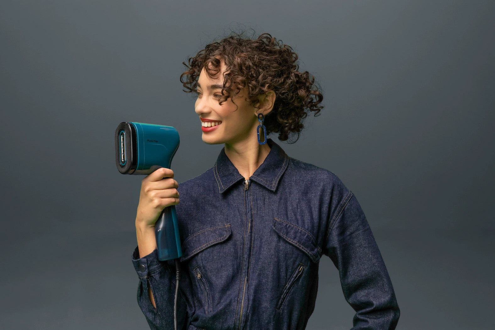 Défroisseur Vapeur à Main Rowenta Pure Pop Slim Bleu - 1300W