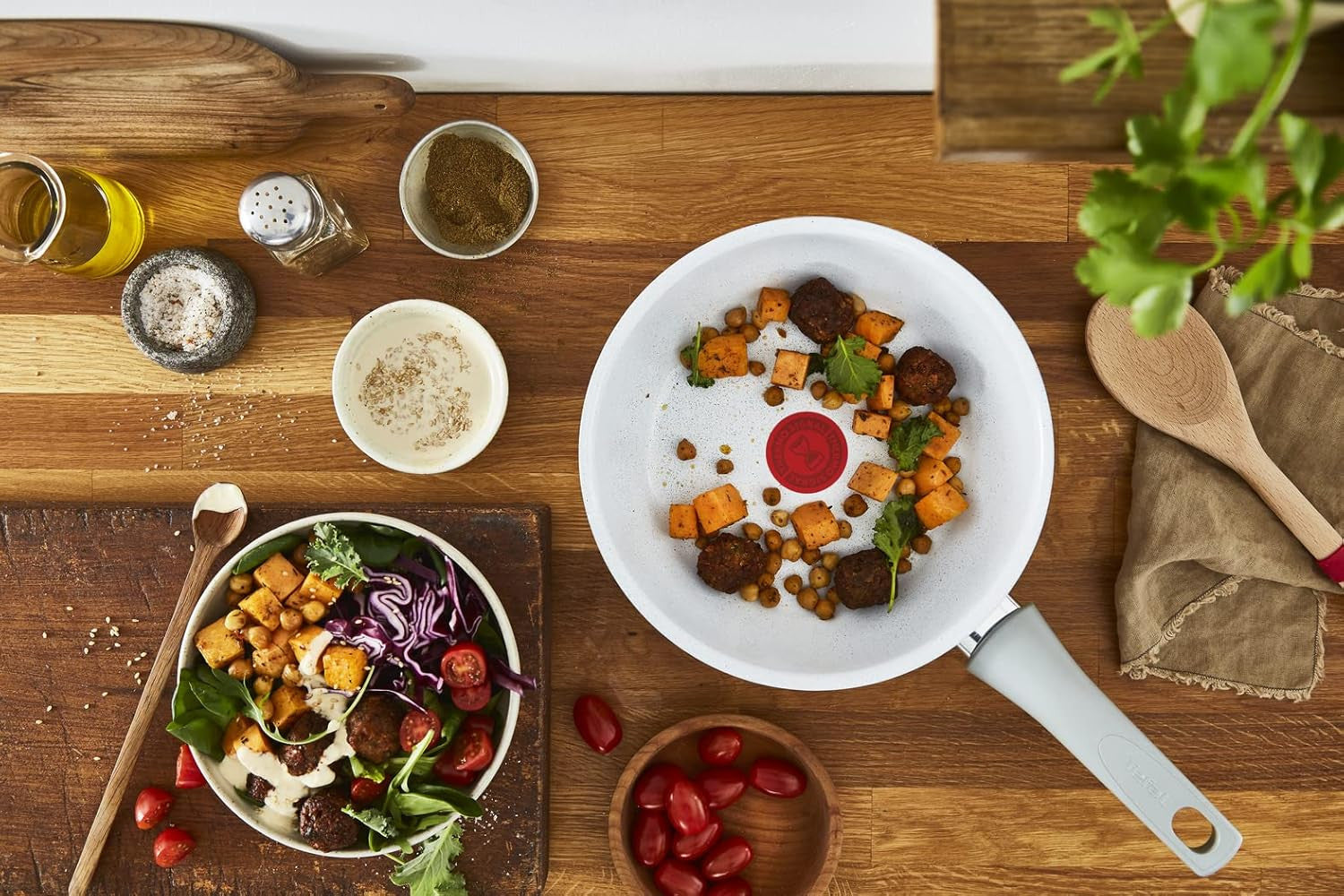 Tefal Natural Chef On – Poêle Céramique 28 cm