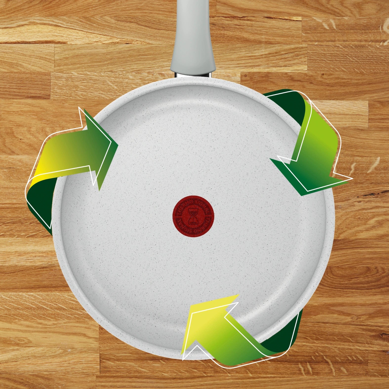 Poêle 20cmNatural Chef Ceramique Blanc