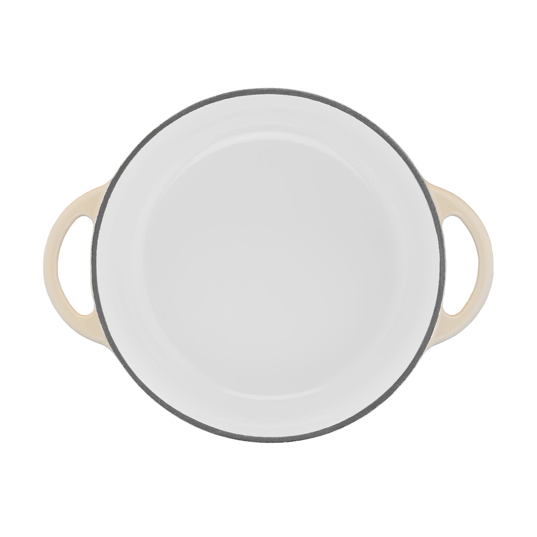 Faitout Fonte LOV Beige 25cm