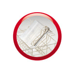 Mixeur Plongeant Turbomix 350W Blanc - Inox