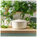 Faitout Fonte LOV Beige 25cm