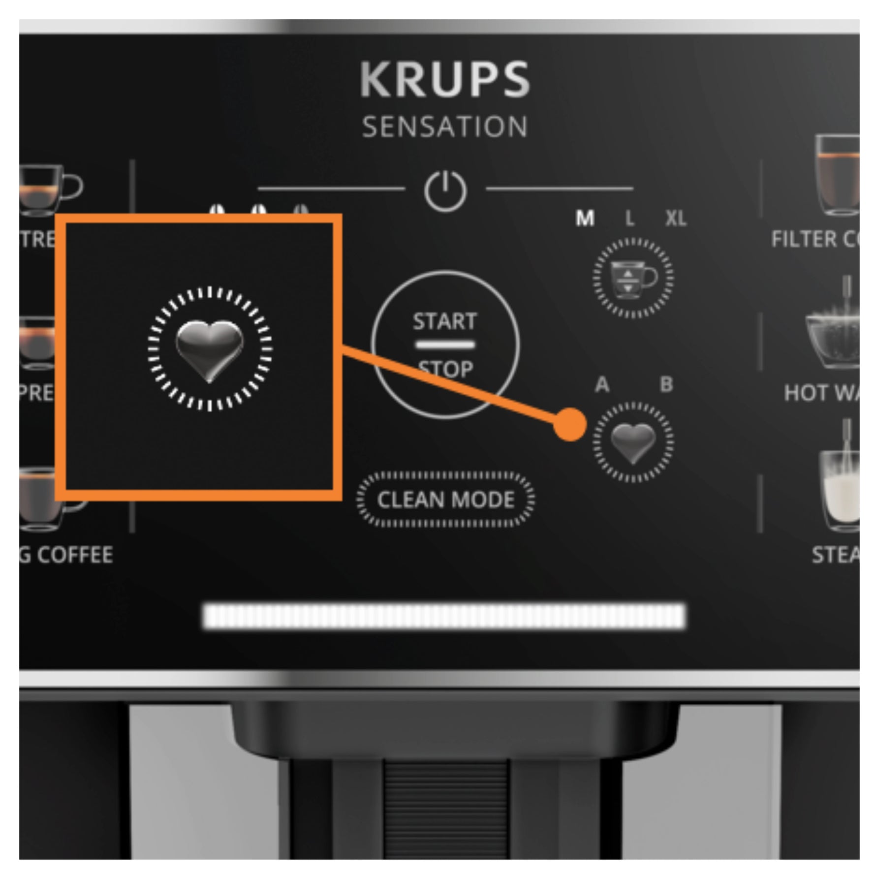 Sensation C50 Machine à Café à Grains