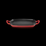 Grill Plat Rectangulaire 30cm