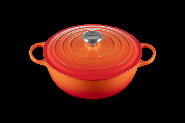 Marmite  En Fonte Emaillée 26cm Volcanique