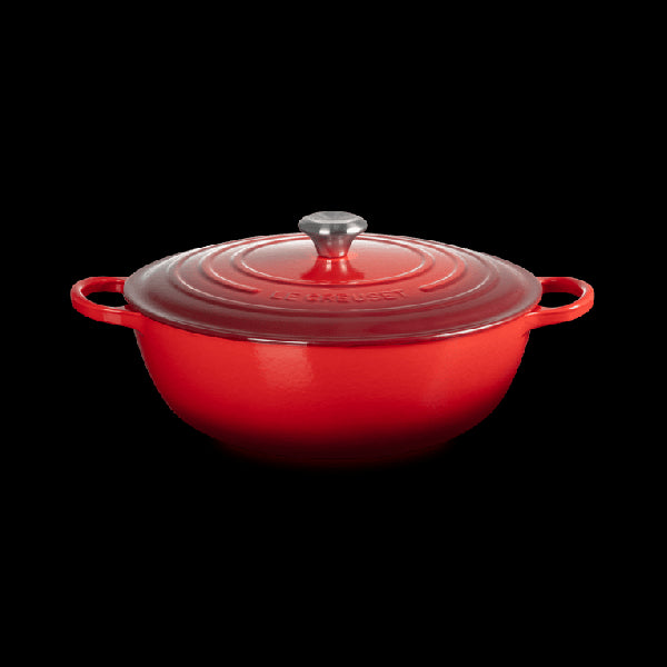 Marmite En Fonte Emaillée 32cm Cerise