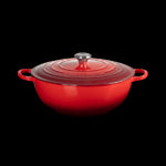 Marmite En Fonte Emaillée 32cm Cerise